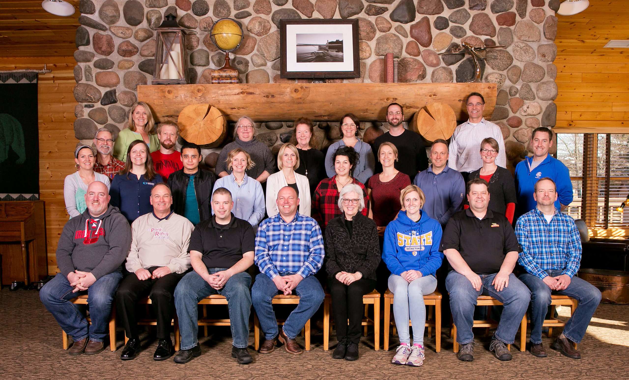 Participants in BCLP training March 27-31 included: 

Back Row: (left to right )– Ann Glumac (Trainer), Kim Donahue, Sharon Natzel, Michele Thieman, Joe Johnson, and Rick Harding 

Middle Row: (left to right) – Lisa Coborn, Doug Allen (Trainer), Elena Niemela, Michael Dagen, Kevin Valencia, Jessica Wirth, Nicole Brandt, Amanda Gartner, Esther Simon, Mark Andersen, Maria Pretzer, and John Martin 

Front Row: (left to right) – Scott Burlingame, Butch De La Hunt, Ryan Mathisrud, Kevin Cederstrom, Mary Peterson, Danielle Lien, Clayton Hoyt, and Joe Peterson