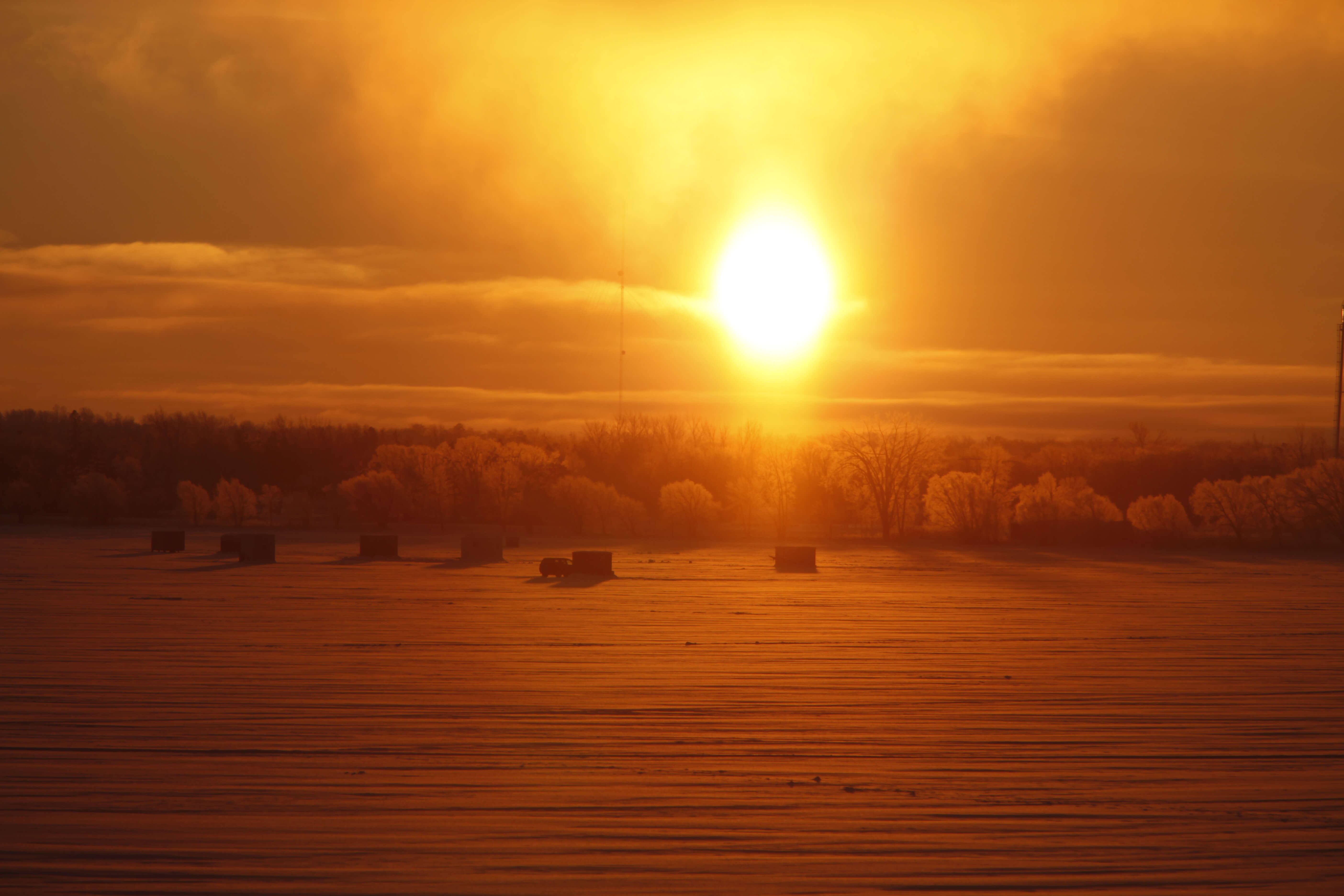 Lake Bemidji sunrise